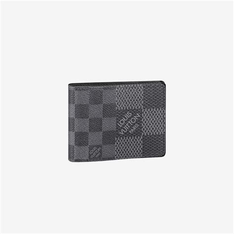 louis vuitton multiple wallet damier graphite ราคา